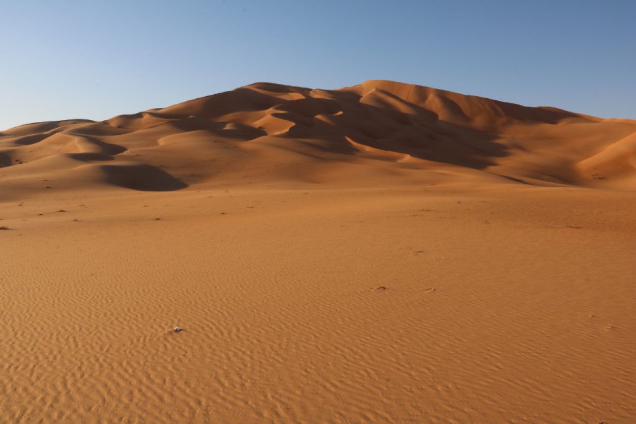 Dunes dans le désert du Rub al khali