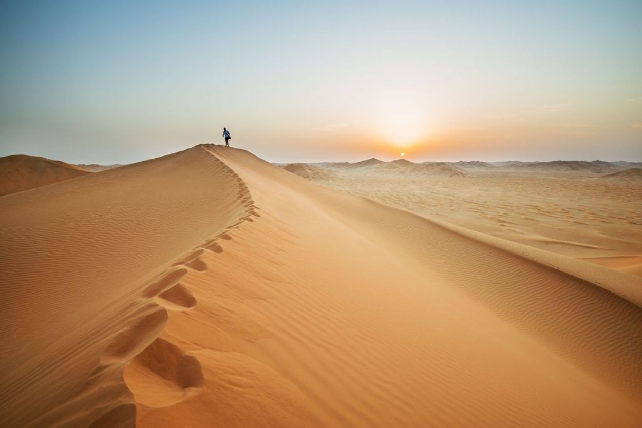 Les grandes dunes du Rub Al Khali